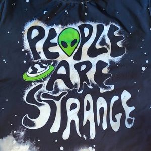 Trippy Alien Graphic Tee